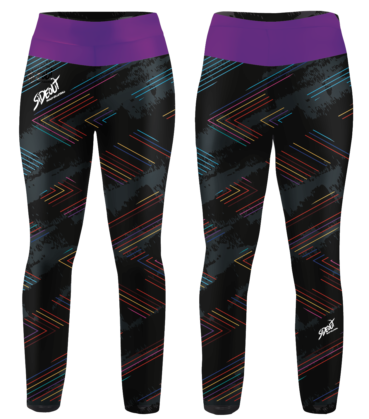 SideOut Leggings | Female | Funky Collection