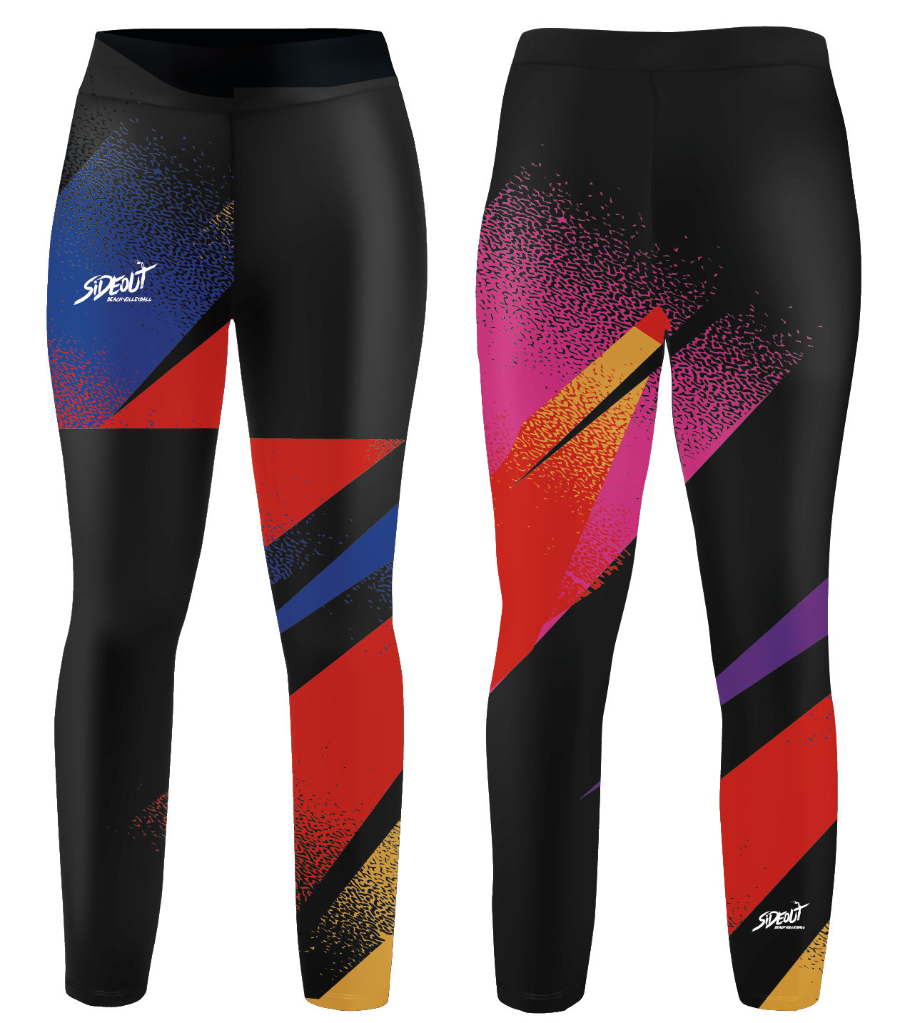 SideOut Leggings | Female | Funky Collection