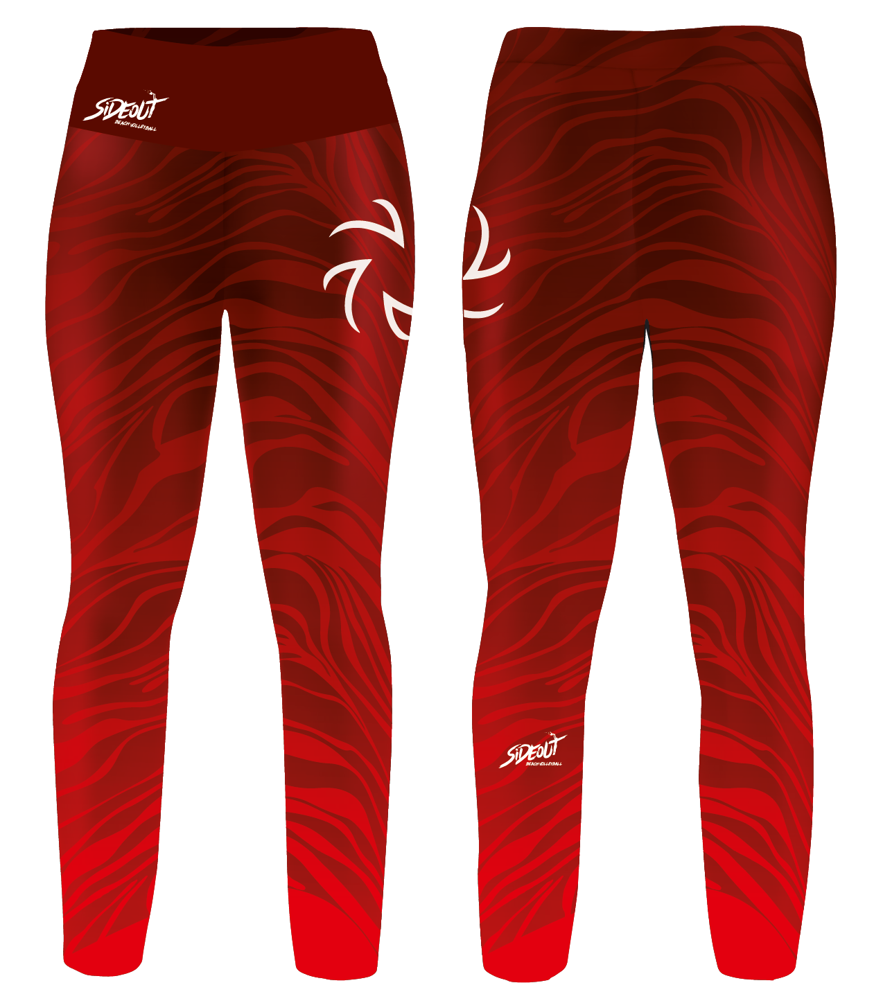 SideOut Leggings | Female | Fire Collection